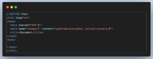 html for beginners, vscode html boiler plate